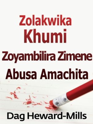 cover image of Zolakwika Khumi Zoyambilira Zimene Abusa Amachita